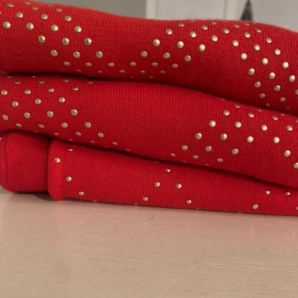 NWT Tommy Hilfiger BUNDLE of 3 sweaters! RED. SML